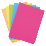 Mondoffice pack 100 chemises dossiers + 250 sous - chemises assortis pastel