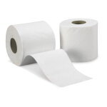 Papier toilette microgaufr� - 48 rouleaux de 200 feuilles - blanc