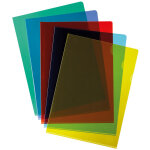 Mondoffice pochettes coin a4 pvc 15 / 100 - couleurs assorties - bote de 100