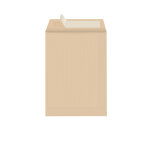 Mondoffice pochette kraft brun 176 x 250 mm sans fen�tre 90g - fermeture autocollante - lot de 500