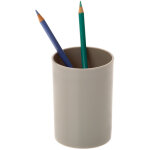 Mondoffice pot � crayons recycl� - gris