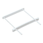 Mondoffice relieur d'archives plastique blanc - 8 cm - bote de 100