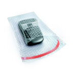 Raja sachet bulles avec rabat adhsif repositionnable - 18 x 30 cm - transparent - paquet de 300