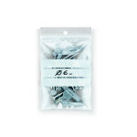 Raja sachet plastique  fermeture zip et bande d'criture - 8 x 12 cm - epaisseur 50 microns - transparent ...