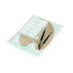 Raja sachet plastique recycl  fermeture zip - 30 x 40 cm - epaisseur 60 microns - transparent - carton ...