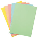 Mondoffice sous - chemises 60g recycles - 22 x 31 cm - assortis pastel - lot de 250