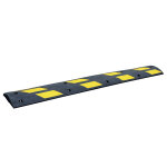 Ralentisseur monobloc 5, 5 cm jaune et noir