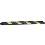 Ralentisseur monobloc 5, 5 cm jaune et noir