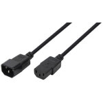 Rallonge de c�ble d'alimentation c13 - c14, 3, 0 m