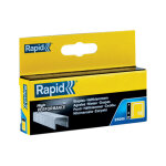 Rapid agrafes n�13 high performance (13 / 6) en acier galvanis� - pour papier et tissus - bo�te de 5000 ...