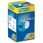 Rapid agrafes acier galvanis pour agrafeuses 5020e et 5025e - 2 paquets de 1500 agrafes