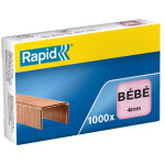 Rapid agrafes bb - bote de 1000