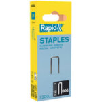 Rapid agrafe � dos �troit no. 606, 12 mm, petit paquet