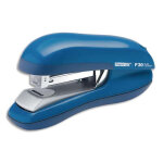 Rapid agrafeuse de bureau f30 flat clinch. agrafes 24 / 6 et 26 / 6. 30 feuilles. bleu
