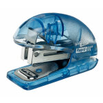 Rapid mini agrafeuse 24 / 6 et 26 / 6 fashion baby - ray - 10 feuilles - bleu ciel transparent