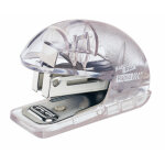 Rapid mini agrafeuse 24 / 6 et 26 / 6 fashion baby - ray - 10 feuilles - bleu clair transparent