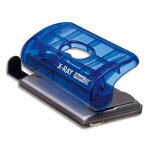 Rapid perforatrice 2 trous ec20 xray bleu marine - capacit de 20 feuilles