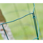 Rapid agrafe � grillage vr22, rev�tement plastique, vert