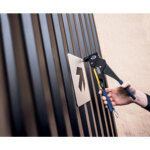 Rapid pince � riveter rp60 multi, t�te pivotante, bleu / jaune