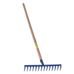 R�teau 14 dents courbes manche en bois 150 cm
