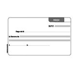 Registres le dauphin manifold autocopiant  reu , double exemplaires 18x10, 5 cm, 50 pages