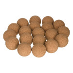 Ren pierre balles pour baby - foot en lige brut - lot de 10