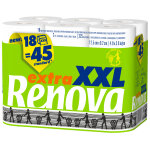 Renova papier toilette extra xxl double paisseur - maxi rouleau compact de 325 feuilles - blanc - carton ...