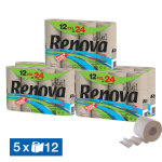 Renova papier toilette renova ol xxl 2 paisseurs, lot de 60 rouleaux