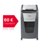 Rexel destructeur de documents optimum auto + 225x coupe crois�e din p4 - 225 feuilles - corbeille 60l ...