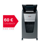 Rexel destructeur de documents optimum auto + 300x coupe crois�e din p4 - 300 feuilles - corbeille 60l ...