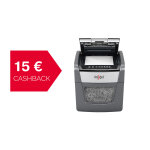 Rexel destructeur de documents optimum auto + 45x coupe crois�e din p4 - 45 feuilles - corbeille 20l ...
