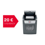 Rexel destructeur de documents optimum auto + 50x coupe crois�e din p4 - 50 feuilles - corbeille 20l