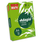 Rey inapa ramette 500 feuilles papier couleur intense adagio vert intense a4 80g