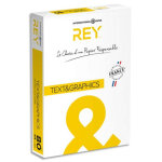 Rey ramette 500 feuilles papier extra blanc text & graphics a4 80g cie 170 trs satin