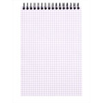 Rhodia bloc notes orange  spirale a5 14, 8 x 21 cm - 80g - petits carreaux 5x5 - 160 pages