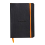 Rhodia carnet souple rhodiarama a5 14, 8 x 21 cm - 90g - dot (pointill�s) - noir - 160 pages