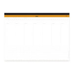 Rhodia sous - main semainier non dat� 42 x 30, 9 cm