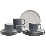 Ritzenhoff & breker service  caf jasper, 12 pices, gris