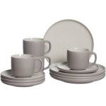 Ritzenhoff & breker service  caf jasper, 12 pices, taupe