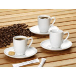 Ritzenhoff & breker soucoupe pour tasse  expresso bianco
