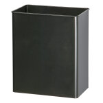 Rossignol corbeille pivotante rectangulaire murale rossignol 27 l gris mangan�se