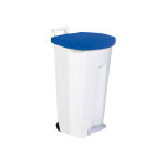 Rossignol poubelle  pdale boogy 90 litres - couvercle bleu
