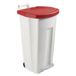 Rossignol poubelle  pdale boogy 90 litres - rouge