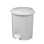 Rossignol poubelle à pédale prima, 5 litres - blanc Rossignol poubelle à pédale prima, 5 litres - blanc