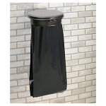 Rossignol support sac mural avec couvercle 110l - gris anthracite