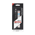Rotring blister 1 porte - mines tikky 4c line 0, 5mm + 1 tui de 12 mines 0, 5mm hb + 1 gomme