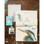 Art creation carnet de croquis art deco