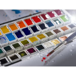Peinture aquarelle van gogh, kit de 48 dans un
