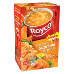 Royco sachets de soupe crunchy suprme de potiron - 20 sachets