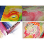 Rts pastels � huile phn4, �tui en plastique de 36
